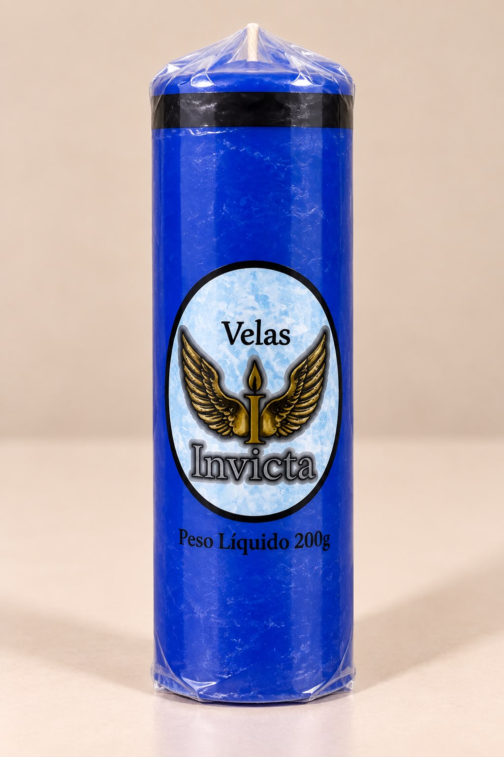 Vela 7 Dias Azul escuro