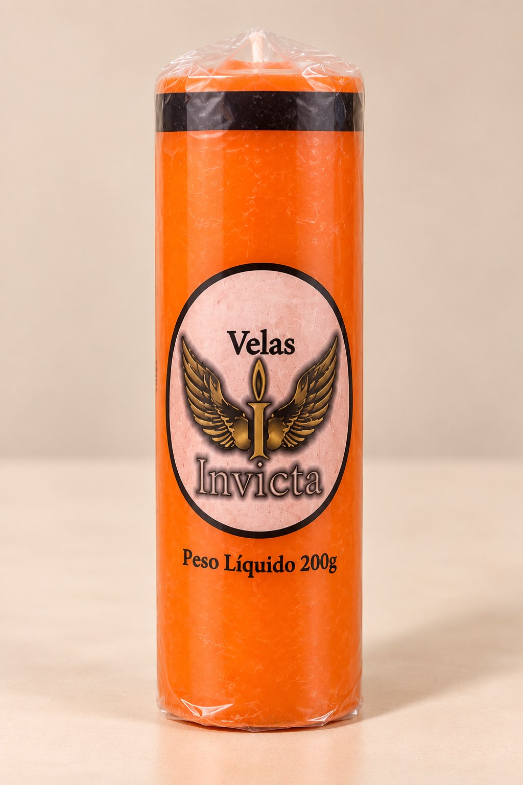 Vela 7 Dias Laranja